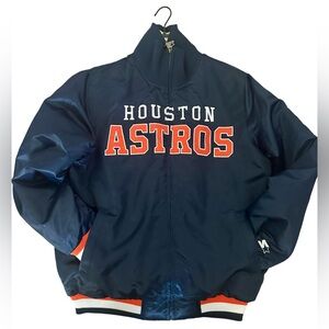 Starter Houston Astros Varsity Satin Jacket